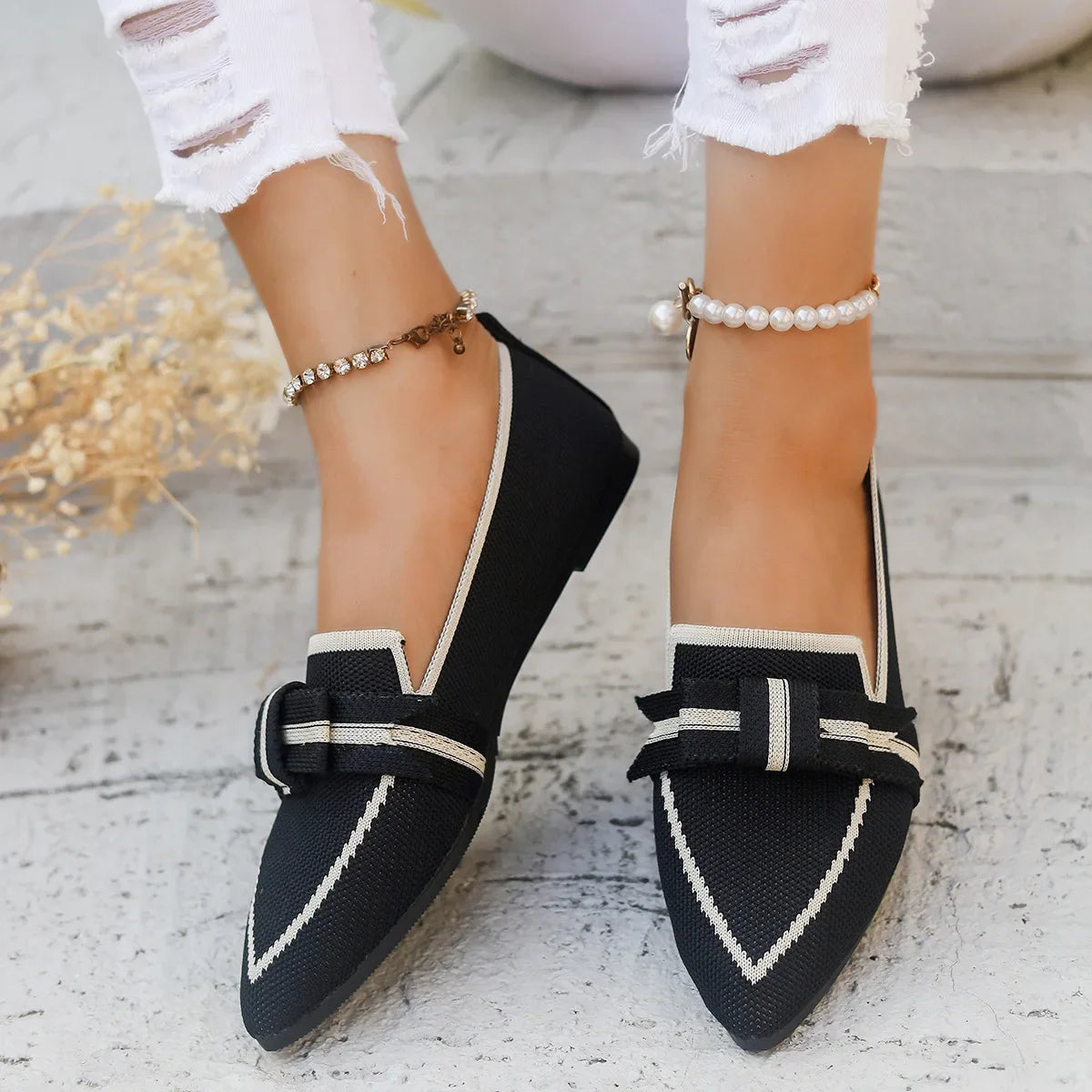 Jolene Pointed Toe Loafer