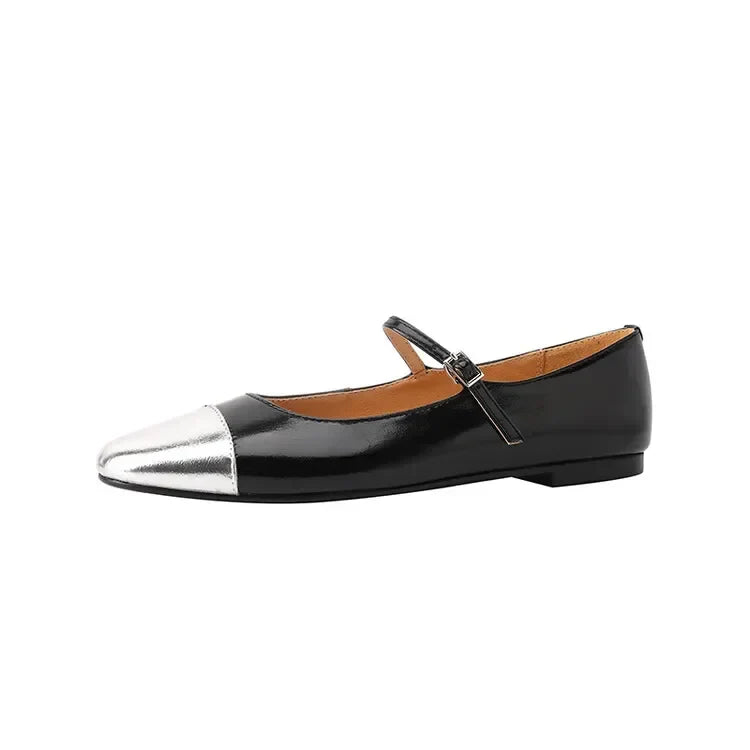 Margaux Genuine Leather Flats