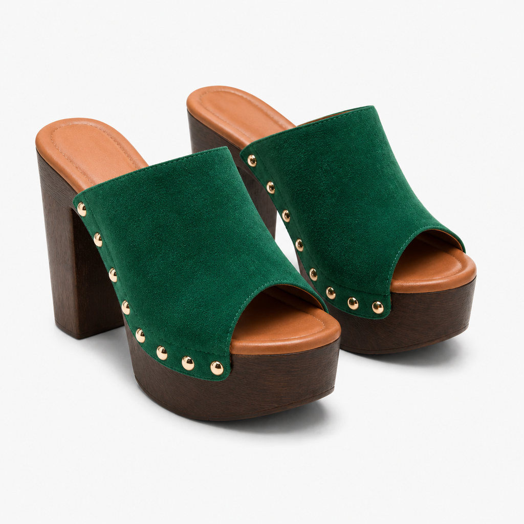 Sienna Studded Platform Sandals