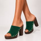 Sienna Studded Platform Sandals