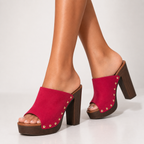 Sienna Studded Platform Sandals