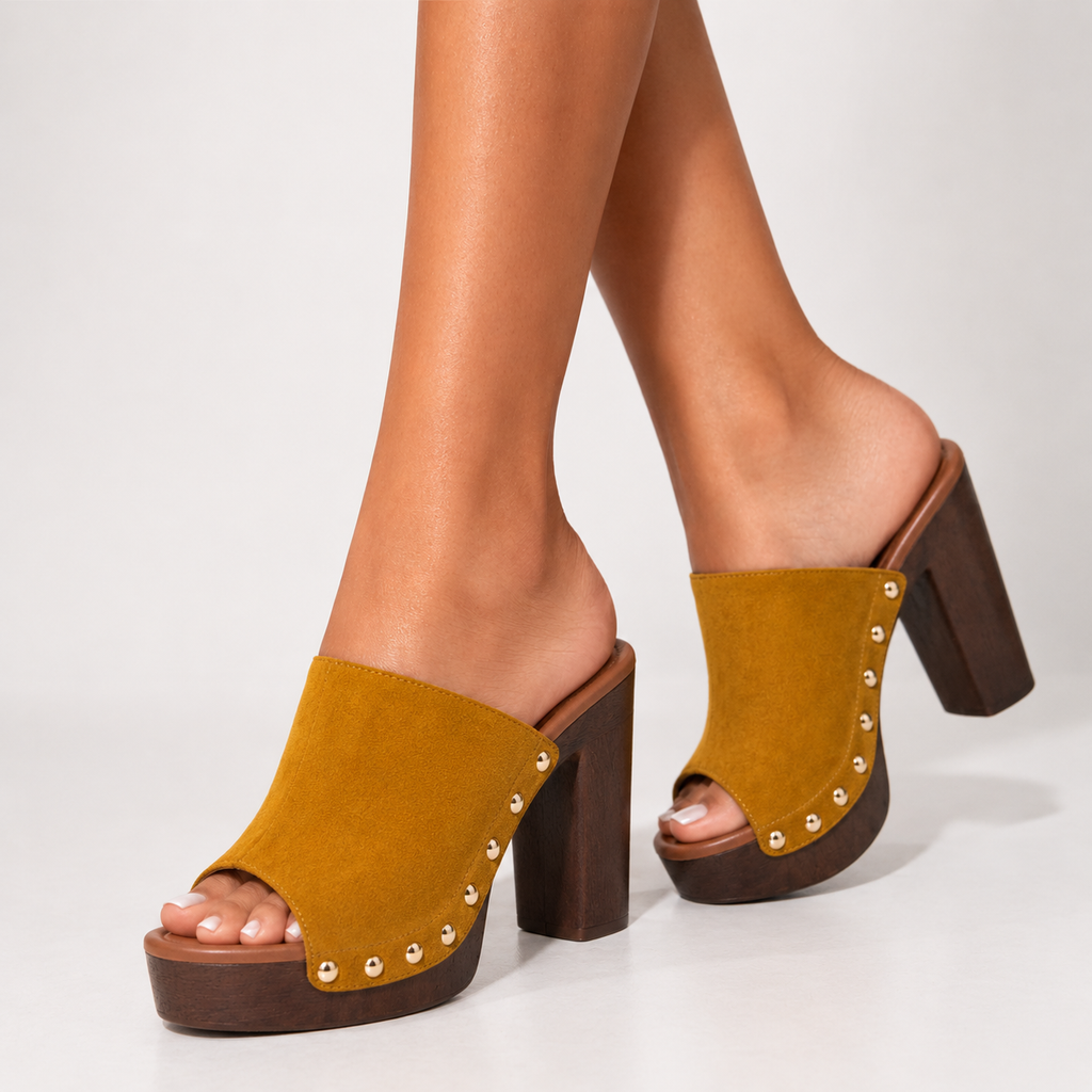 Sienna Studded Platform Sandals