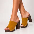 Sienna Studded Platform Sandals
