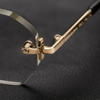 Polygon Rimless Sunglasses