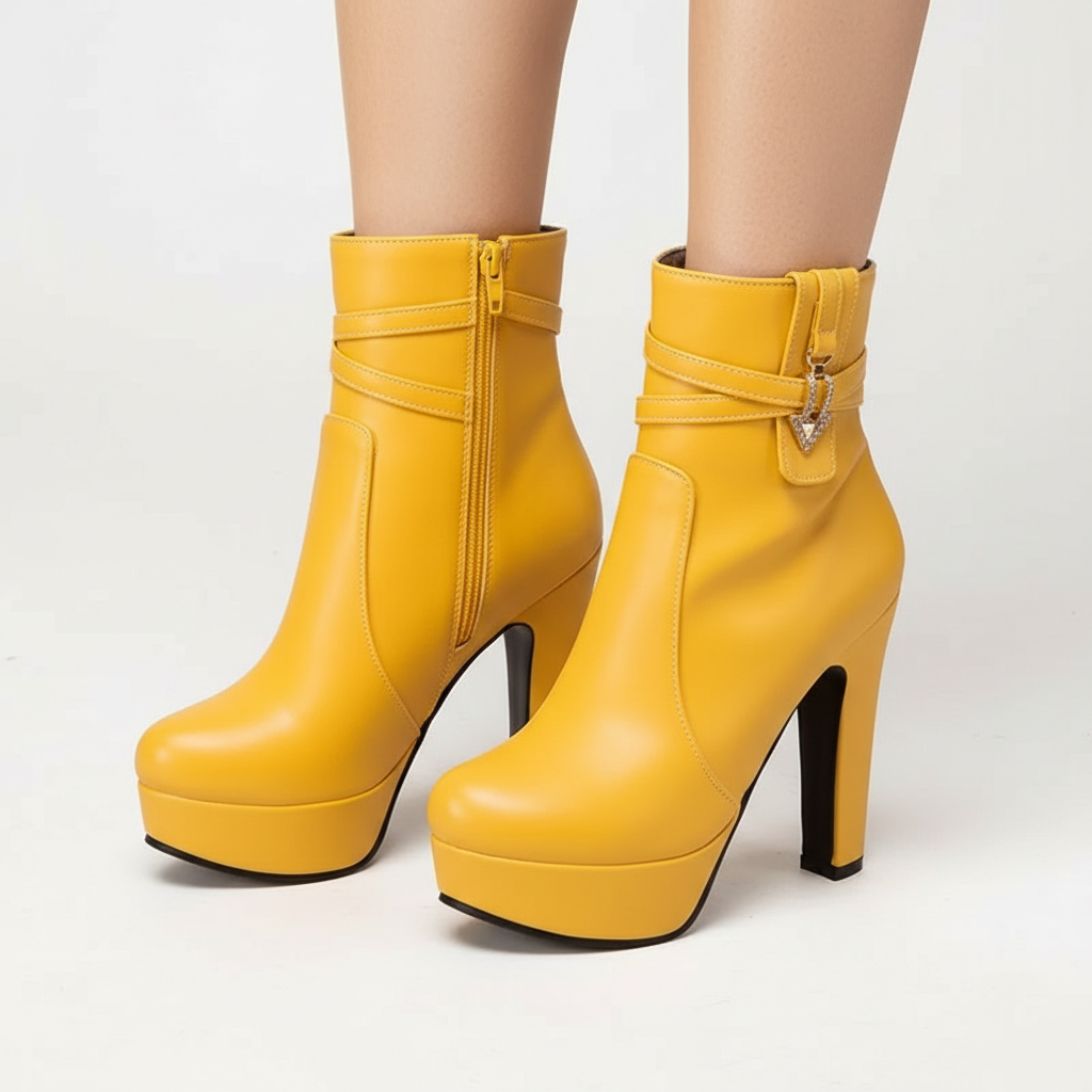 Celine Leather Boots