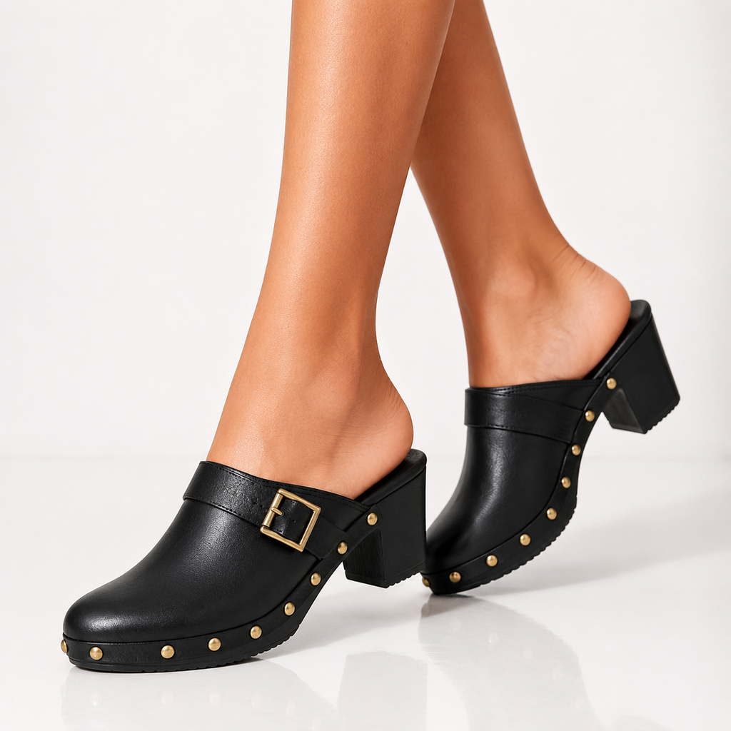 Brigitte Studded Mules