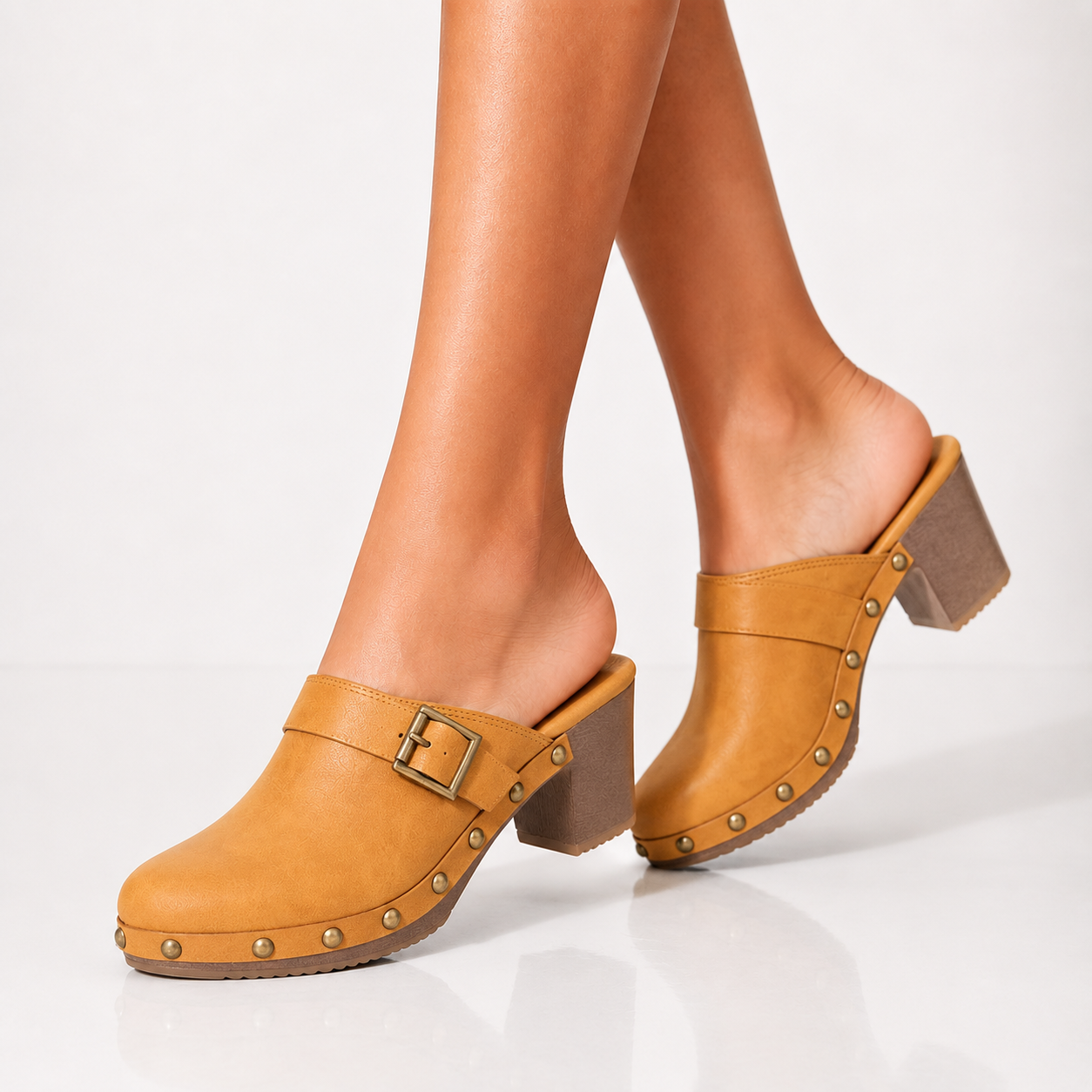 Brigitte Studded Mules