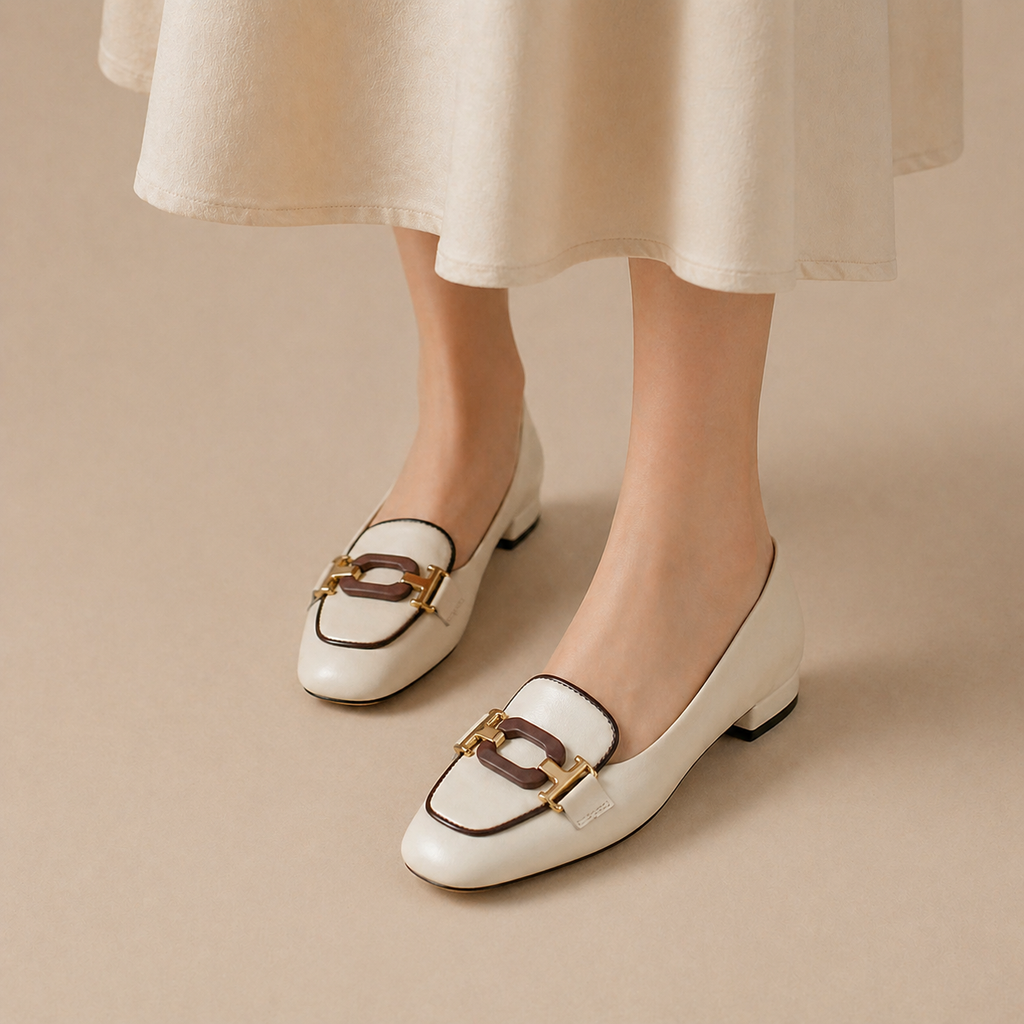 Colette Buckle Loafers