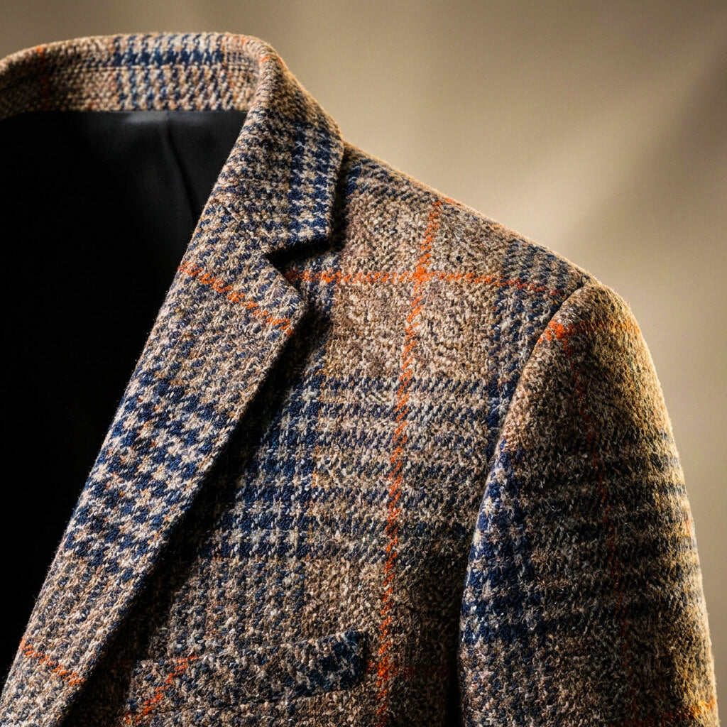 Charles Houndstooth Wool Blazer – BEOSHA