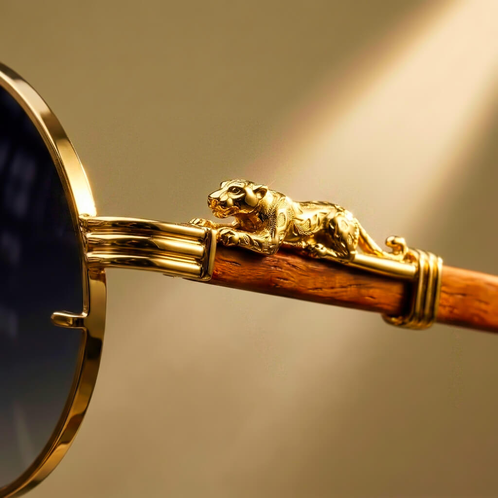 Jaguara Wooden Retro Shades
