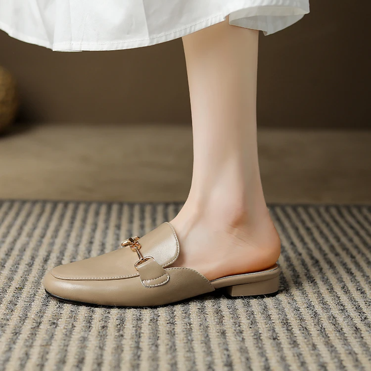 Harper Leather Mules