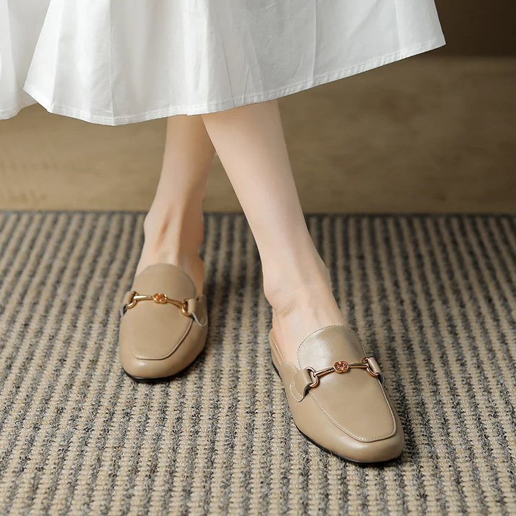 Harper Leather Mules