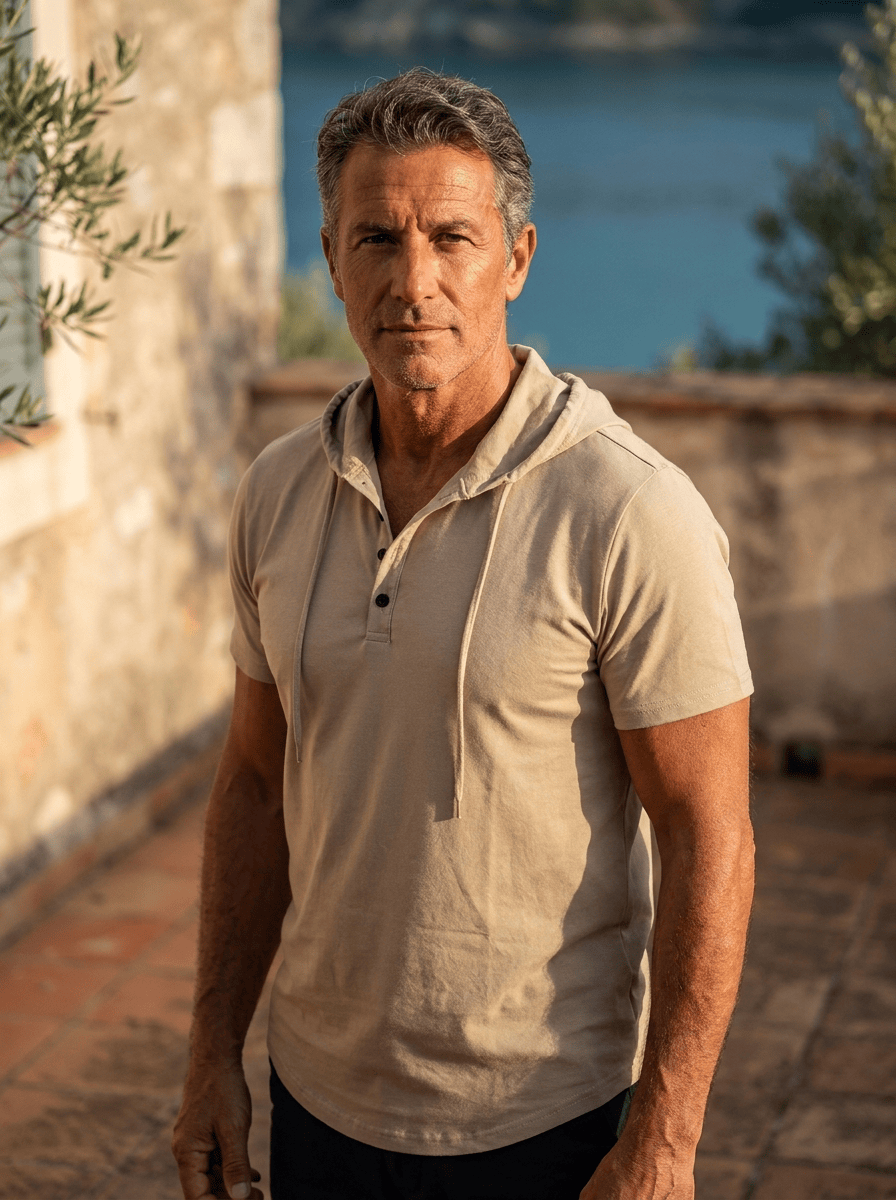 Tyler Hooded Henley