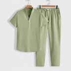 Daniel Premium Melange Knit Summer Set