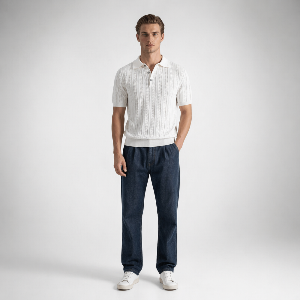 Rafael Premium Knit Polo