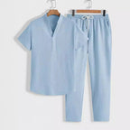 Daniel Premium Melange Knit Summer Set