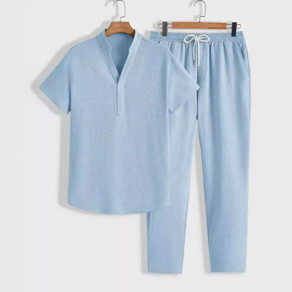 Daniel Premium Melange Knit Summer Set