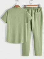 Daniel Premium Melange Knit Summer Set