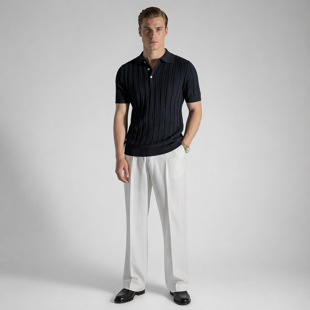 Rafael Premium Knit Polo