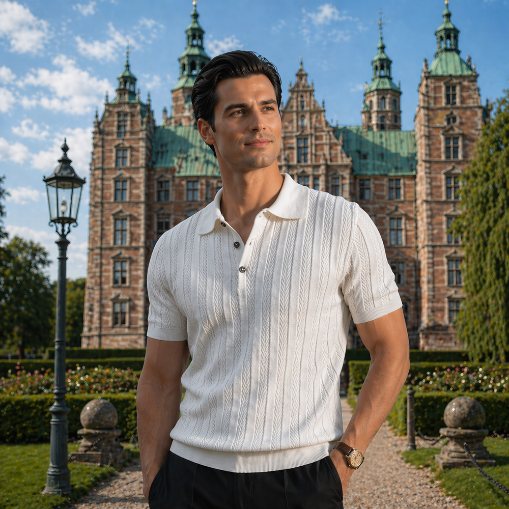 Rafael Premium Knit Polo