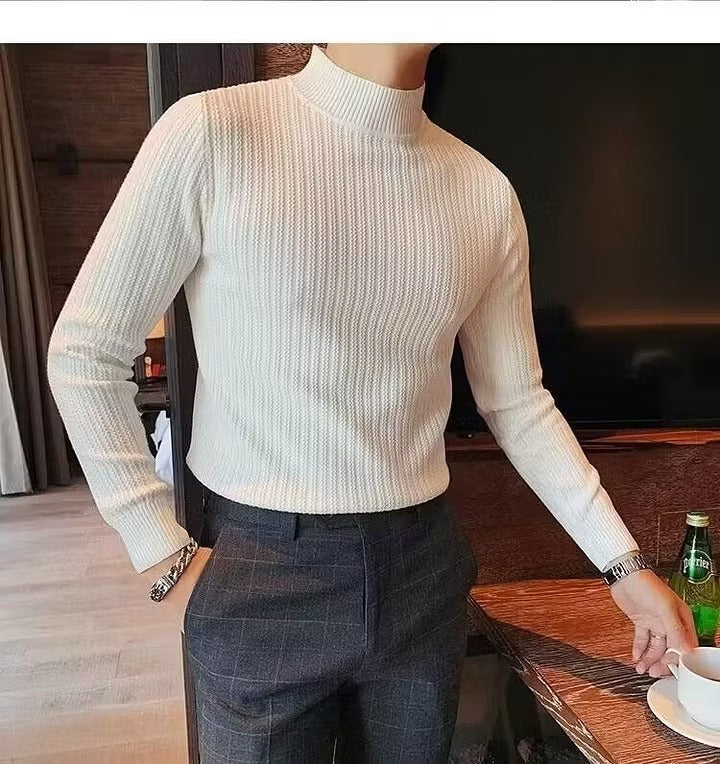 CILO Premium Knit Mock Neck Sweatshirt