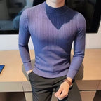 CILO Premium Knit Mock Neck Sweatshirt