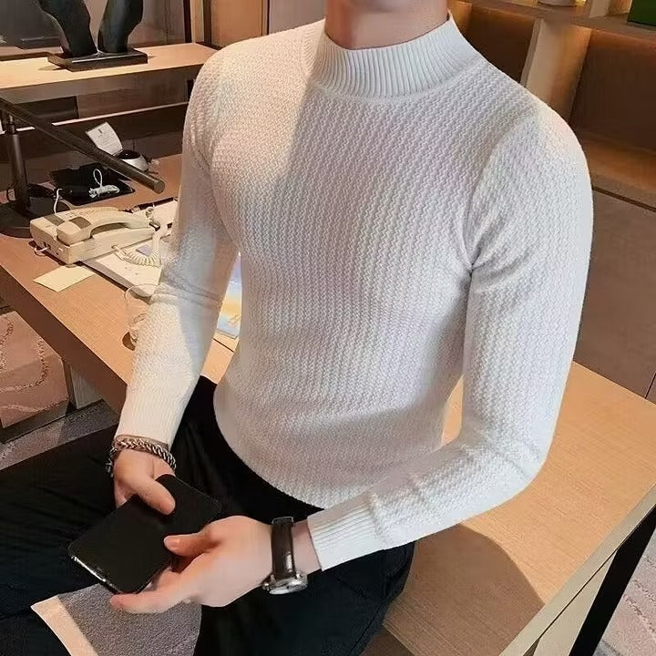 CILO Premium Knit Mock Neck Sweatshirt