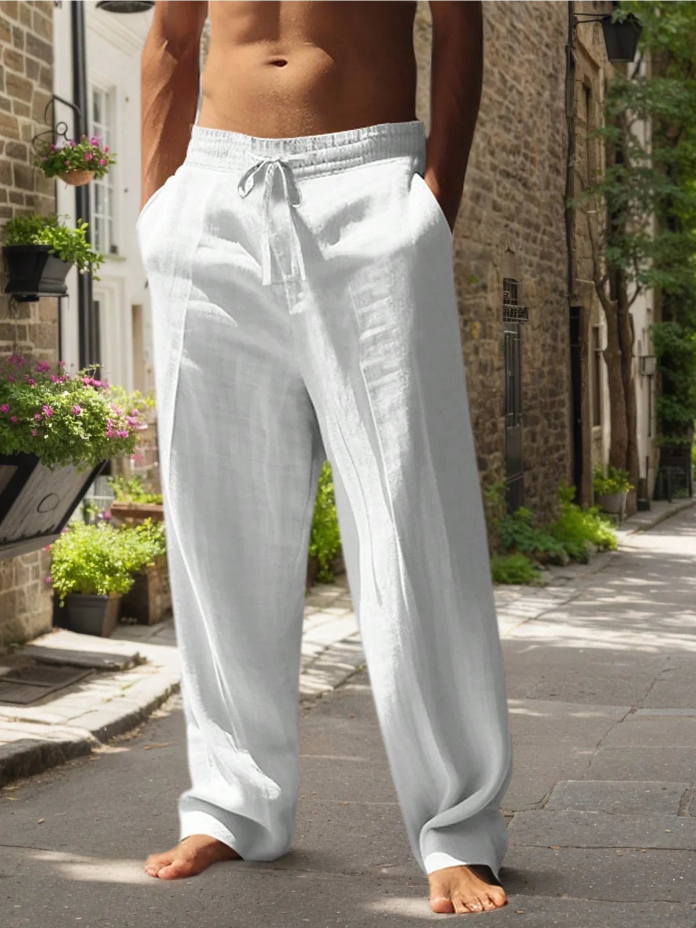Brad Rois Linen Pants