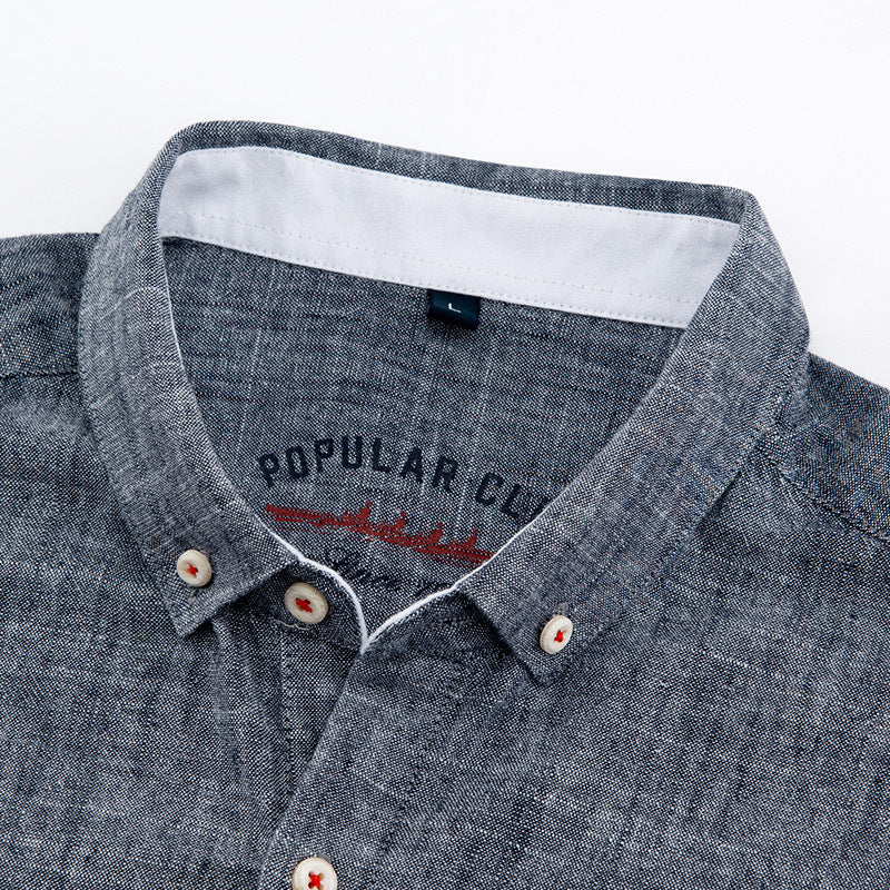 Monerro Linen Button-Down