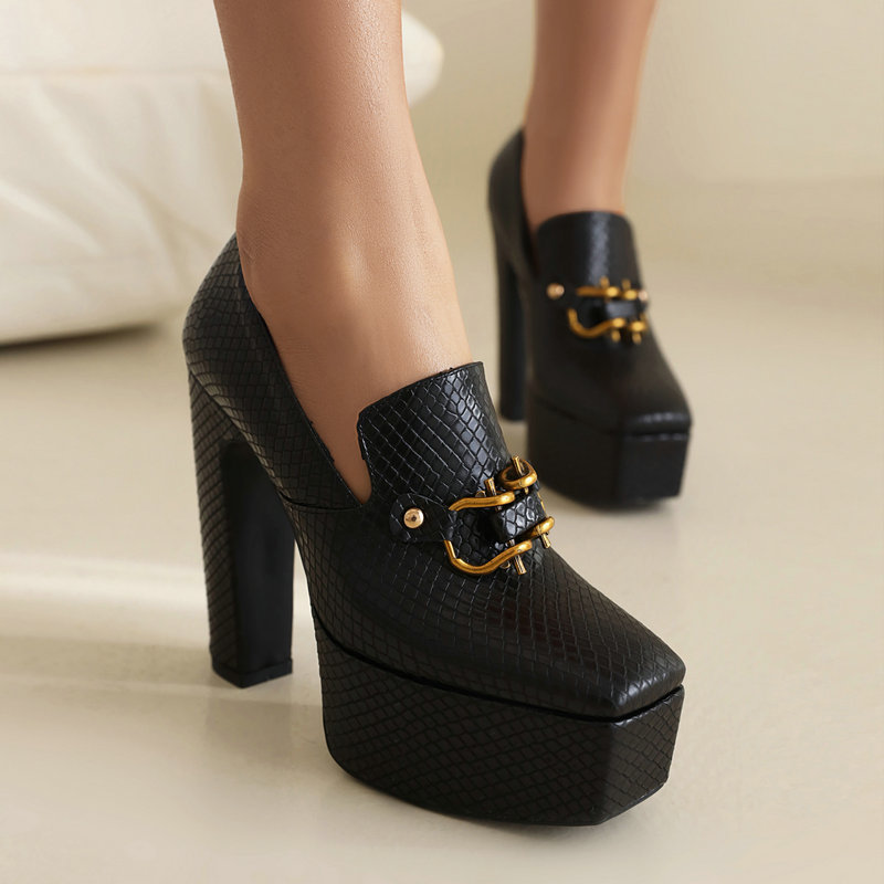 Milano Bit Platform Heels