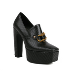 Milano Bit Platform Heels
