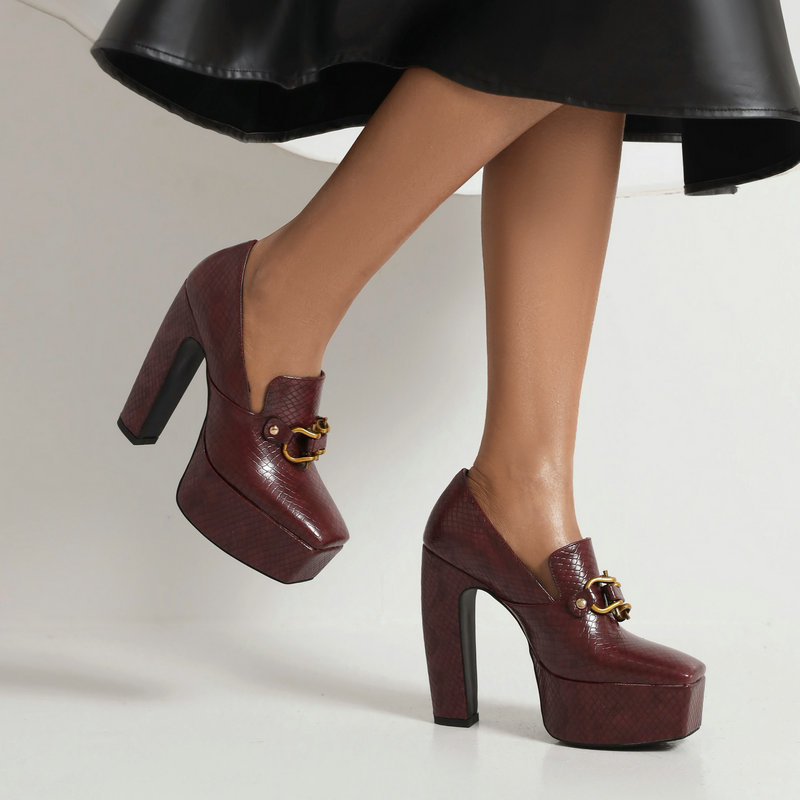 Milano Bit Platform Heels