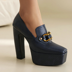 Milano Bit Platform Heels
