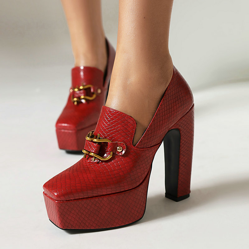 Milano Bit Platform Heels