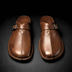 Riccardo Leather Mules 10