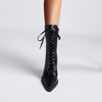 Westline Lace-Up Leather Boots