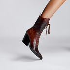 Westline Lace-Up Leather Boots